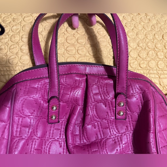 Carolina Herrera pink leather bag - Picture 2 of 11
